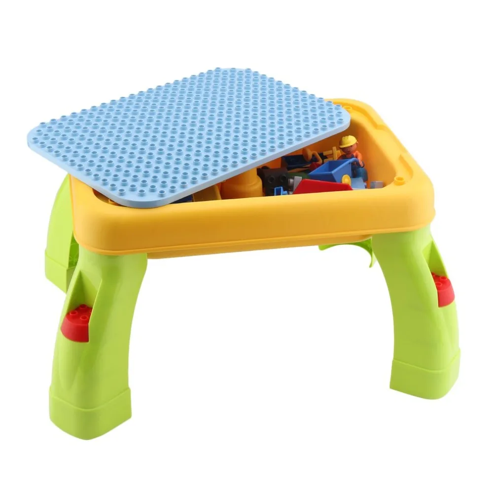 Construction Site Bricks Toys Blocks Game Table Durable Learning Table For Children Safe Educational Toys Construction Site Bricks Toys Blocks Game Table Durable Learning Table For Children Safe Educational Toys