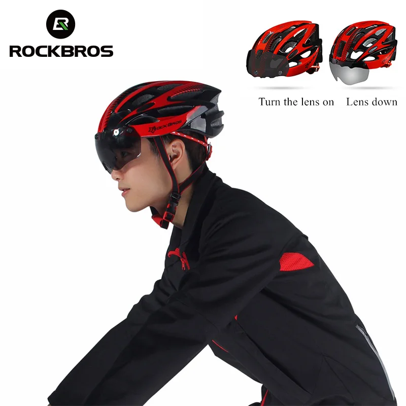 ROCKBROS Cycling Helmet Ultralight Comfortable Breathable Withe Safety