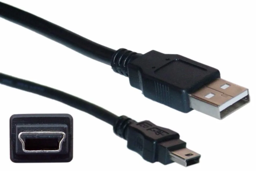 USB Kabel für Philips GoGear Vibe SA4VBE04KN/12 Ladekabel 2A schwarz 
