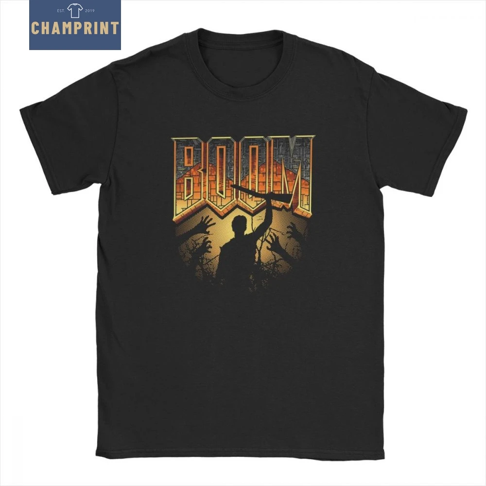 

This Is My Boomstick Men's T Shirts Retro Game Conan Barbarian Thulsa Snake Cult Tee Short Sleeve T-Shirts Pure Cotton Plus Size