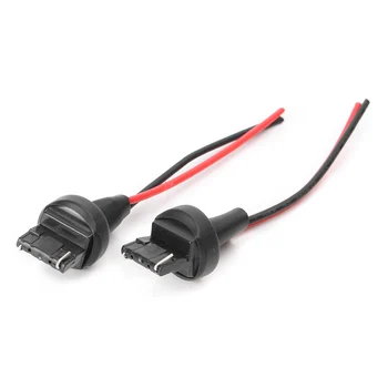 

2pcs 7440 992 T20 Male Adapter Wiring Harness DRL Turn Signal Tail Lamp Retrofit Auto Car Accessories