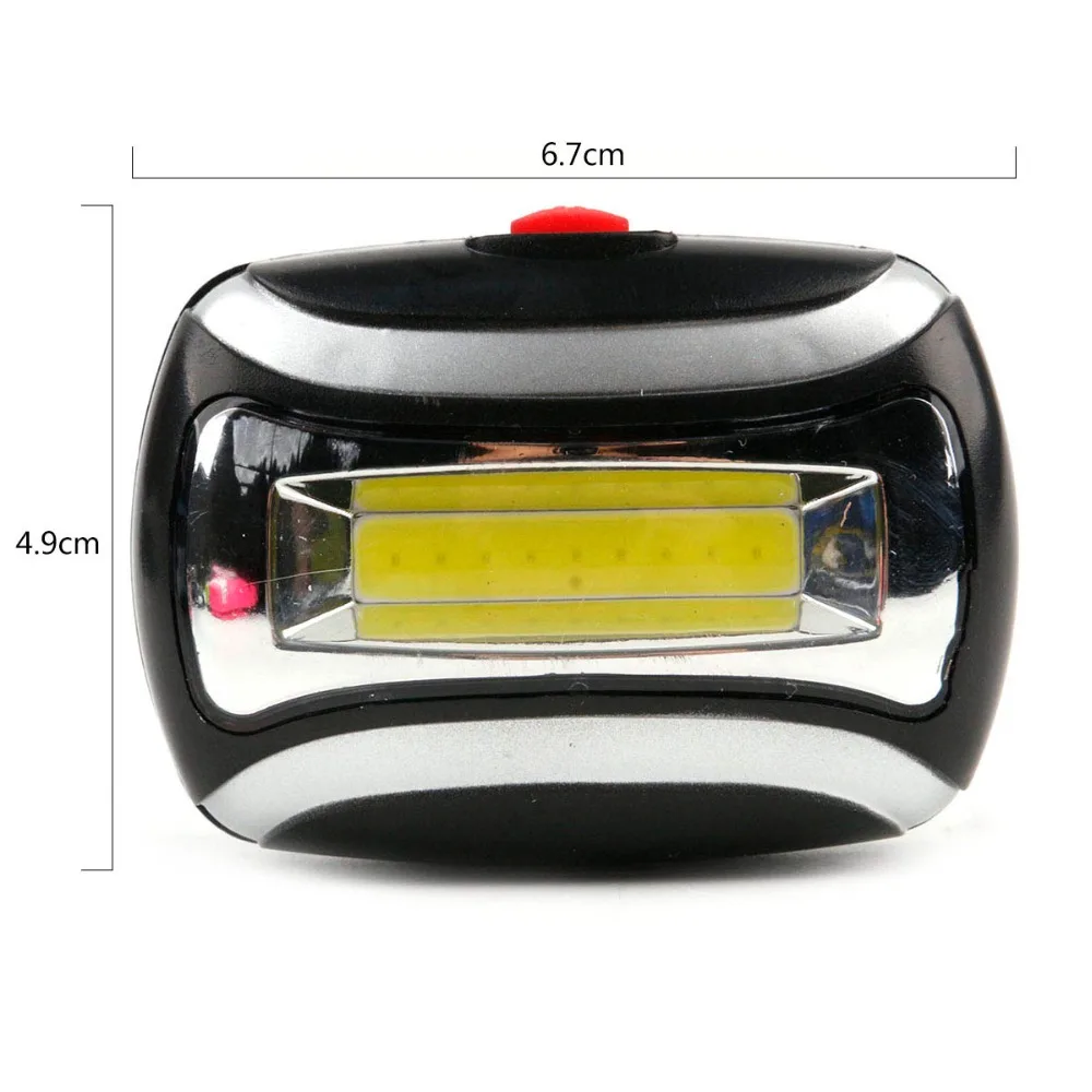 NDTUSMZ Koplamp Hoge Kwaliteit светодиодный мини пластиковый Hoofd Licht лампа Zaklamp 3AAA фонарь для кемпинга Wandelen GEEN батарея