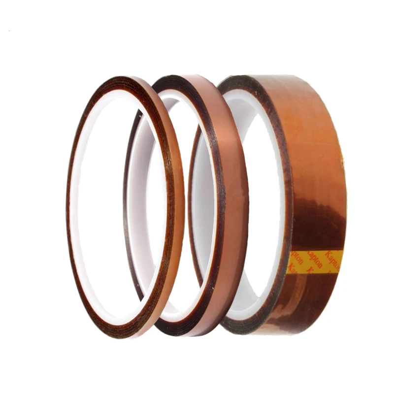 

33M Polyimide Adhesive Tape High Temperature Heat Thermal Insulation Acid and Alkali Resistant Tape 3D Printing Board Protection