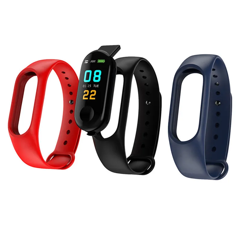 

Silicone Wrist Strap Adjustable Bracelet Clasp For Original M3 USB Charging Smart Wristband Smart Accessories Dropshipping