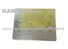 Pochoir Wifi IC BGA WCN3615 3620 3660B 3680B WCD3990 9320 9335 3680 9306 9326, recharge de broche IC, modèle à chauffage Direct G1059