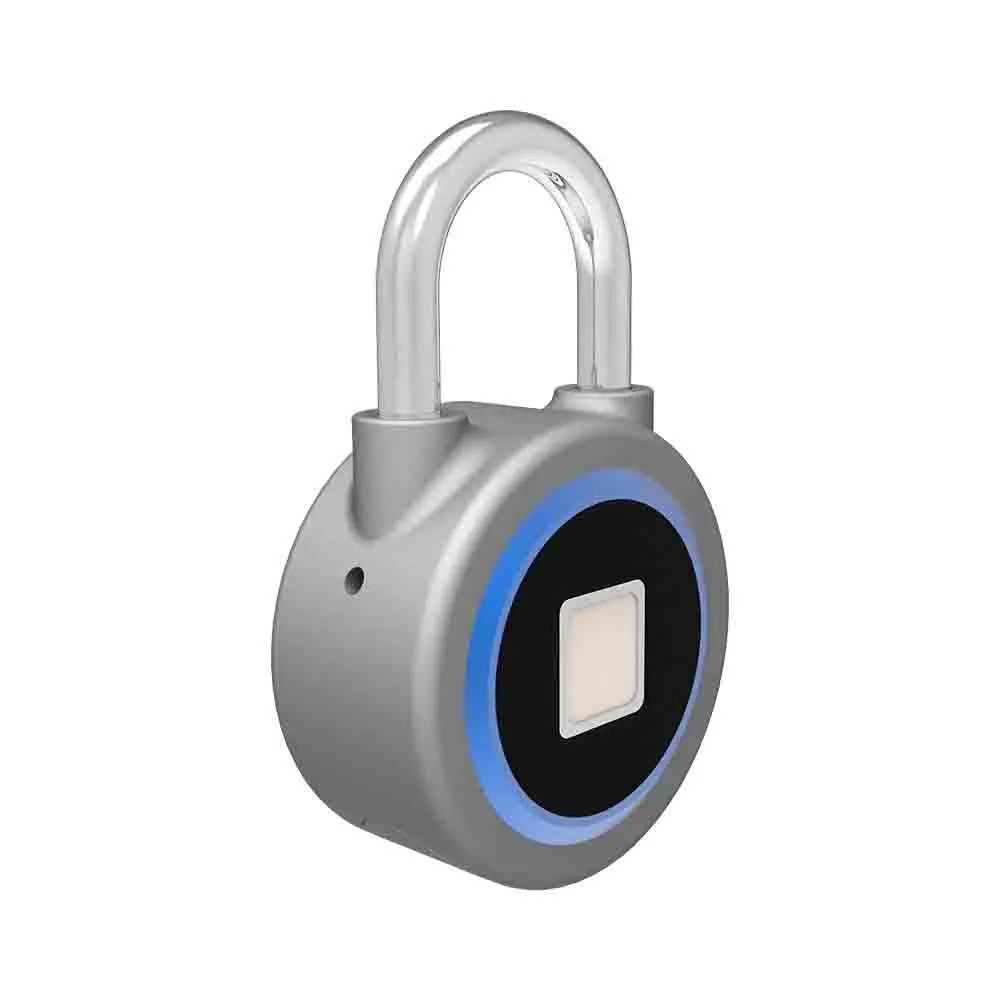 

P2 Smart Keyless Fingerprint Lock Bluetooth Phone APP Unlock Waterproof Anti-Theft Padlock Door Lock for Android iOS