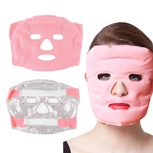 1 шт. турмалиновый Гель магнит маска для лица для похудения Красота массажная маска для лица тонкая Маска Для Удаления Лица мешочек для ухода за здоровьем