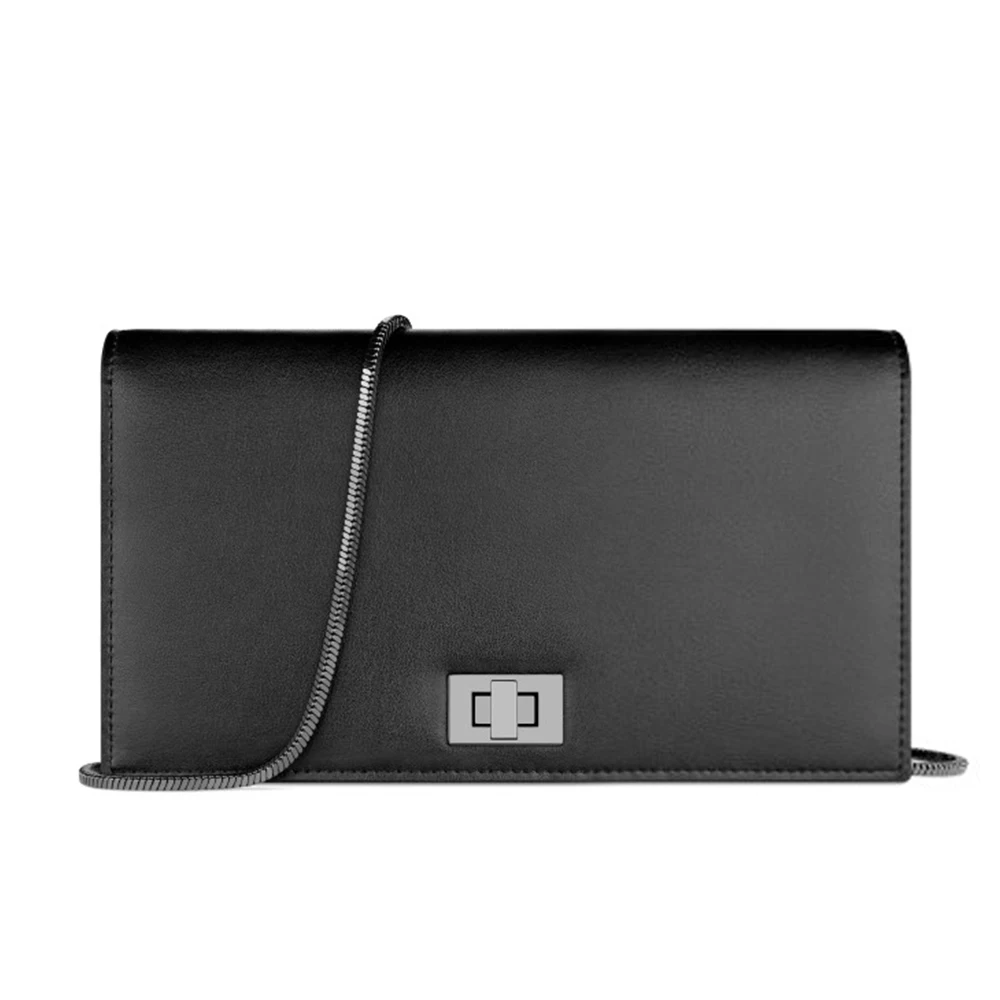 

Hongkong Style Messenger Bag for Girls Lady Women Vintage Chain Sling Bag