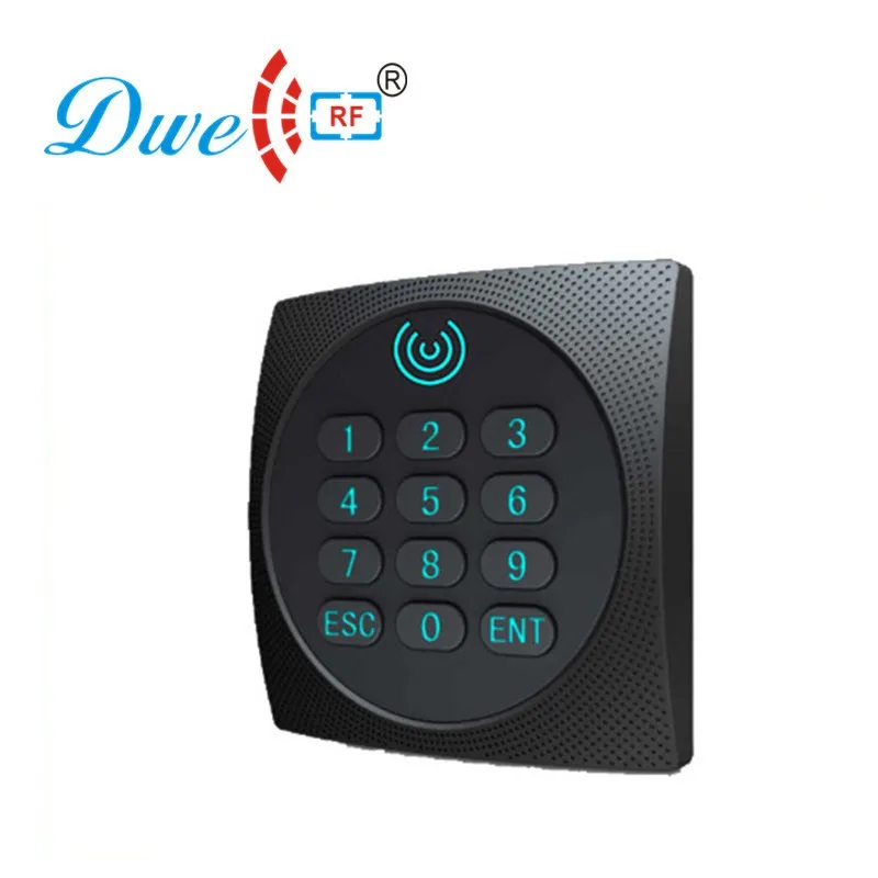 

DWE CC RF RFID card reader backlight keypad reader 125khz emid wiegand 26 or 13.56mhz mf wiegand 34 for access control 002C