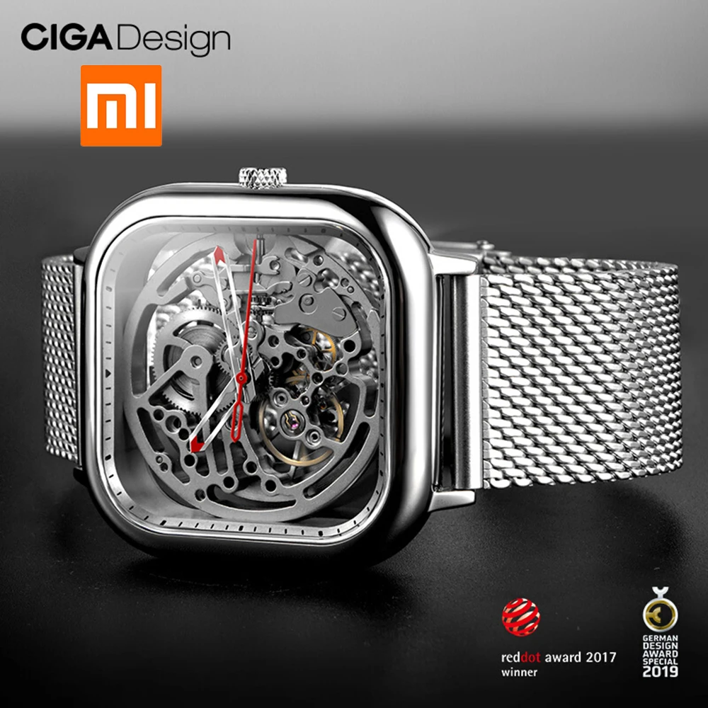 

2019 for Xiaomi mijia CIGA Design clock mens Automatic Mechanical Watch Business Men Wrist Watch Reddot Self-wind Wristwatches