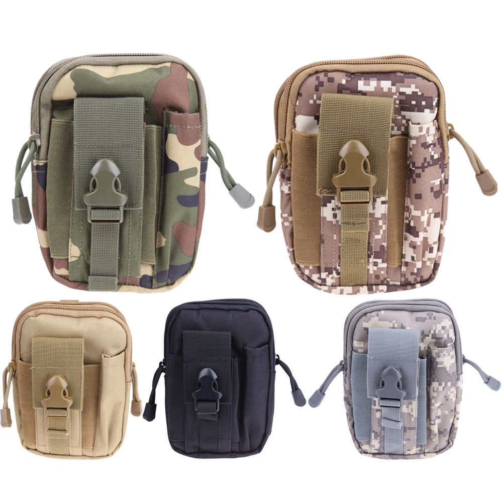 Buy Multifunction Tactical Molle Nylon Waist Belt Bags