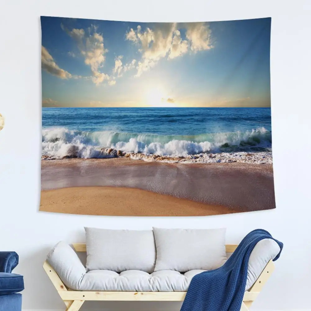 TPFOCUS Blue Ocean Series Printing Wall Hanging Tapestry for Bedroom Home Decor