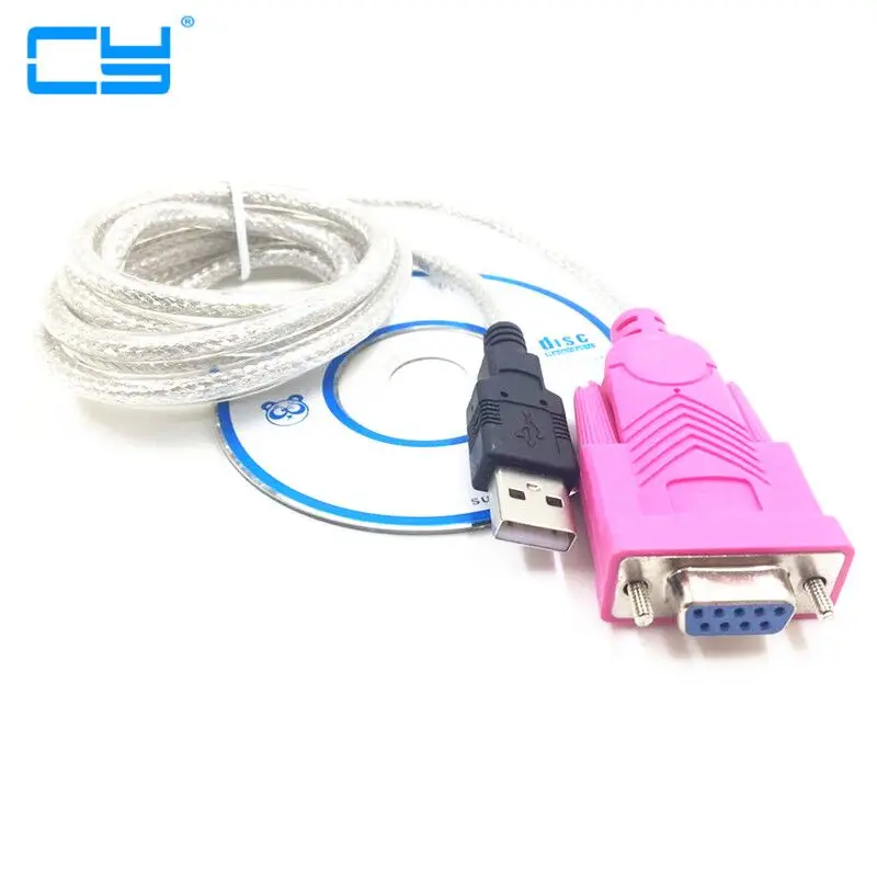 

Usb Rs232 female cable USB to DB9 female USB to serial port holes 9 holes cable USB to COM 3ft/1m