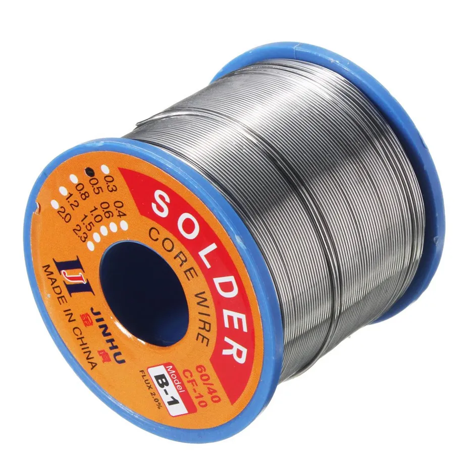 

Hot Sale 250g 60/40 Rosin Core Solder Welding Iron Wire Tin Lead 2% Flux Reel Tube