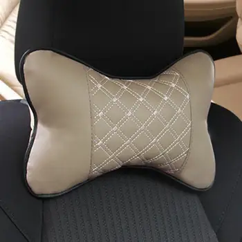

New Car Memory Foam Pillow Headrest Car Bone Pillow Neck Support Vehicle Auto Support Fabrics Cushion Car Accessories