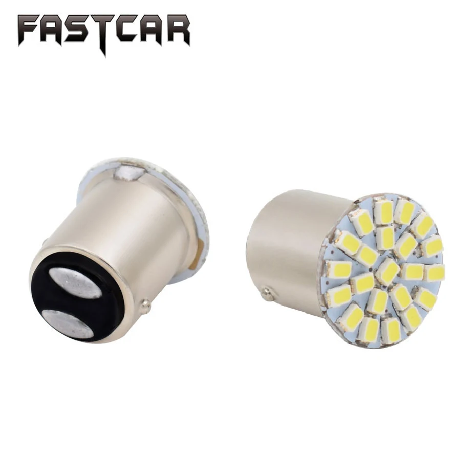 100pcs/lot free shipping Car led S25 strobe flashing P21/5W 1157 BAY15D