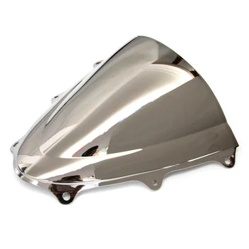 

Motorcycle Double Bubble Windshield/Windscreen For Suzuki GSXR600 750 K11 2011 2012 2013 2014 2015 Silver