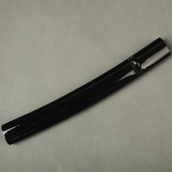 

Classic Handmade Wood Craft Black Glossy Lacquered Scabbard Wooden Saya Sheath for Samurai Sword Japanese Tanto Nice Fitting