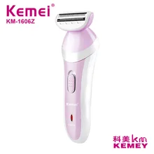 Kemei KM-1606Z Electric Women Painless Epilator Body Hair Removal Washable Shaver for Lady Trimmer for Bikini Leg Underarms Kemei KM-1606Z Electric Women Painless Epilator Body Hair Removal Washable Shaver for Lady Trimmer for Bikini Leg Underarms