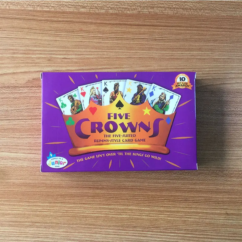 

Five Crowns Card board Game Funny friends family interactive game