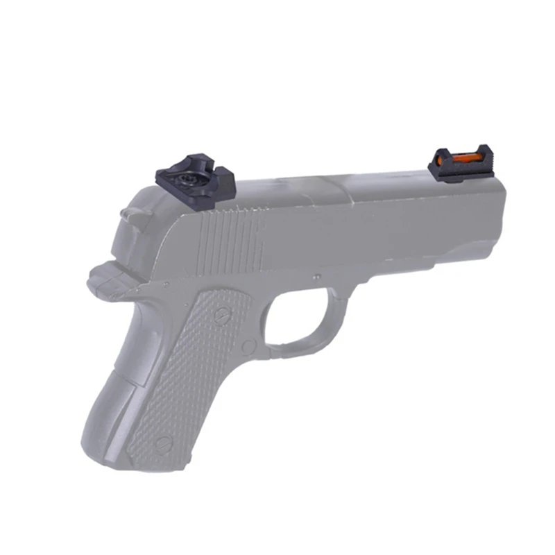 Тактический волоконно оптический передний прицел/задний боевой пистолет Glock