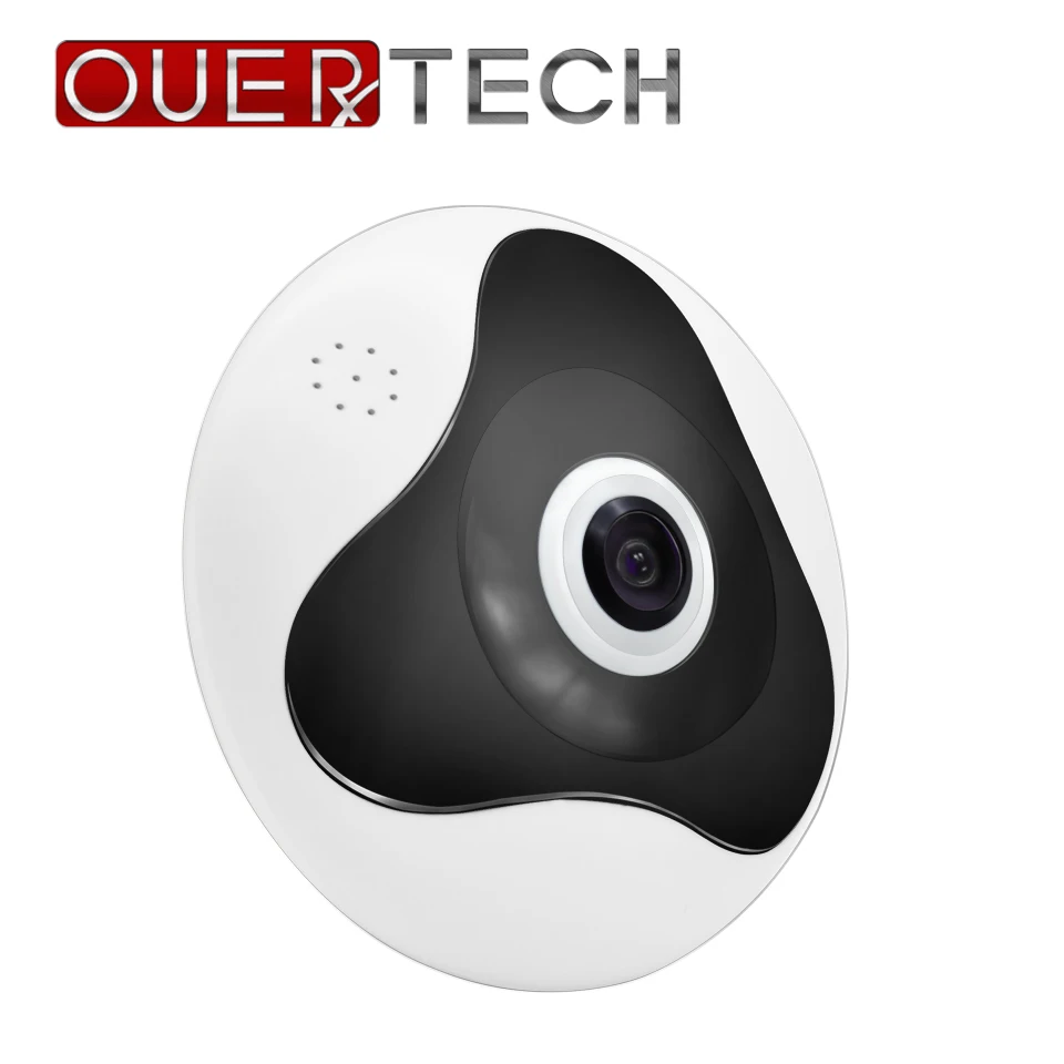 

OUERTECH 3D WIFI 360 Degree Two way audio Panoramic VR 1.3MP FIsheye Wireless Smart IP Camera support 128g Home Security