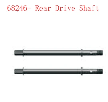 

RGT Rc Crawler 136100V2 Rock Cruiser RC-4 Spare Parts Rear Drive Shaft 68246