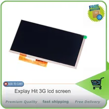 New 7” inch LCD display Matrix For Explay Hit 3G Tablet inner TFT LCD Screen Panel Lens Module Glass Replacement Free shipping