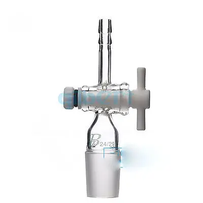 29/32 Joint Lab glass прямой адаптер с PTFE Stopcock 130 мм Длина посуда