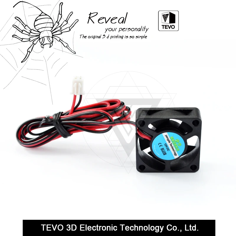 

5PCS 3D Printer 3010s 3cm 30 x 30 x 10mm cooling fan  30mm Small DC 12V Brushless Cooling Cooler Fan 100mm cable