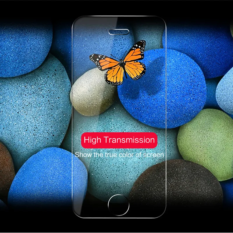  Für Apple iPhone 5 Gehärtetem Glas Film RONICAN 026mm 2.5D 9 H Härte HD Gehärtetem Glas Screen Prot