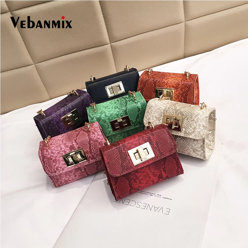

Mini Kids Girls Shoulder Bags Leather Serpentine Small Chains Flap Bag Children Purses Clutch Messenger Bags for Girls Handbags