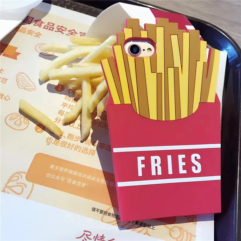 coque iphone 4 silicone frite