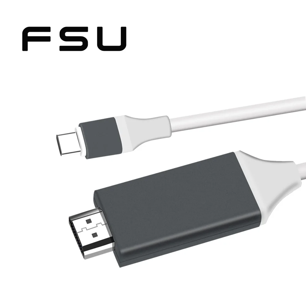 

Type C to HDMI HDTV Adapter Cable USB-C Gold USB C Cable USB3.1 to HDMI 2.0 Video Cable 4Kx2K