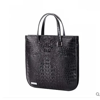 

kafandi crocodile man handbag men handbag business casual man briefcase Inclined shoulder bag