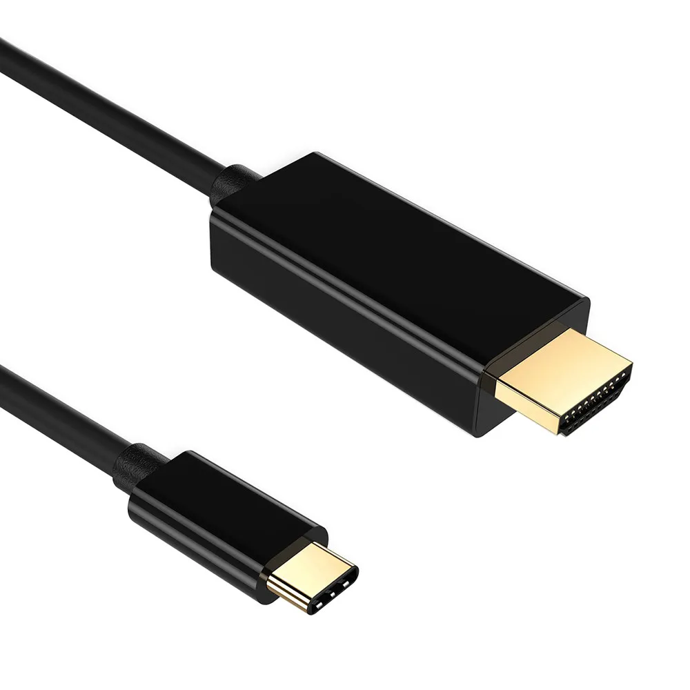 Тип-c к HDMI зеркальный адаптер 4 K Lightning Переходный кабель для samsung для Iphone сотовый телефон Прямая