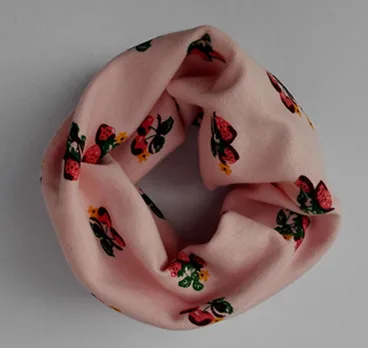 New Children Comfortable soft cotton Scarf Loop Kids Cubs Infinity Scarves 100% Cotton Children Kids O Ring scarf