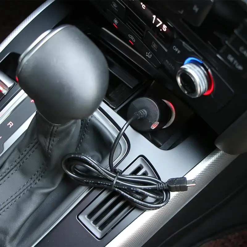Автомобильное зарядное устройство ALLOMN Mini USB Кабель адаптер для навигатора gps