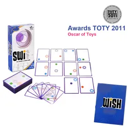 Swish развивающие настольные игры логика развития вечерние карточки с буквами подарок для детей Логические новый год взрослых стол