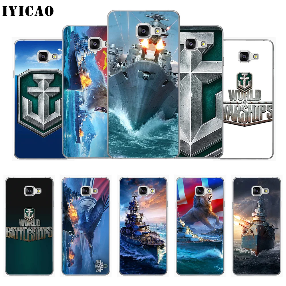

IYICAO World Of Warships Soft Silicone Phone Case for Samsung A10 A30 A40 A50 A70 M10 M20 M30 TPU Cover