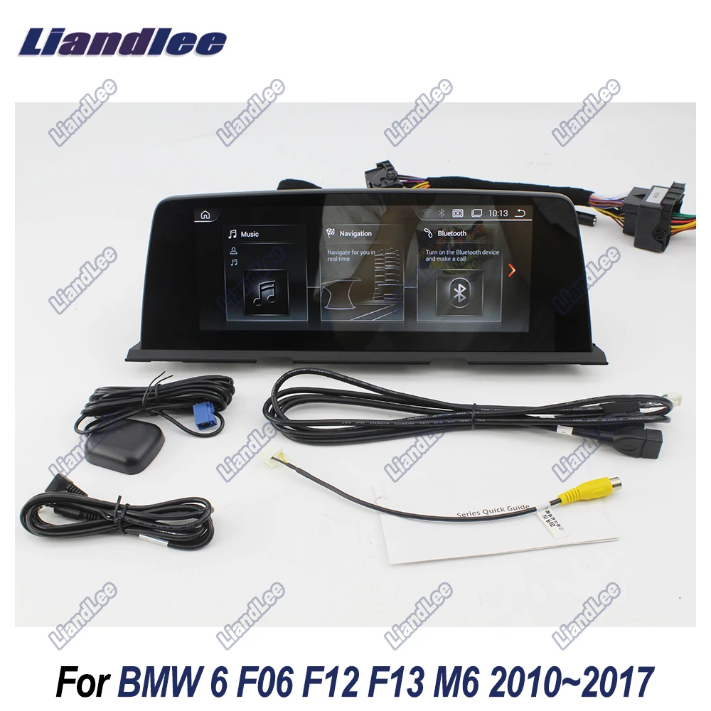 Liandlee для BMW 6 F06 F12 F13 M6 2010~ CIC/NBT автомобиль Android Carplay gps Navi карты навигации плеер Мультимедиа WiFi без dvd