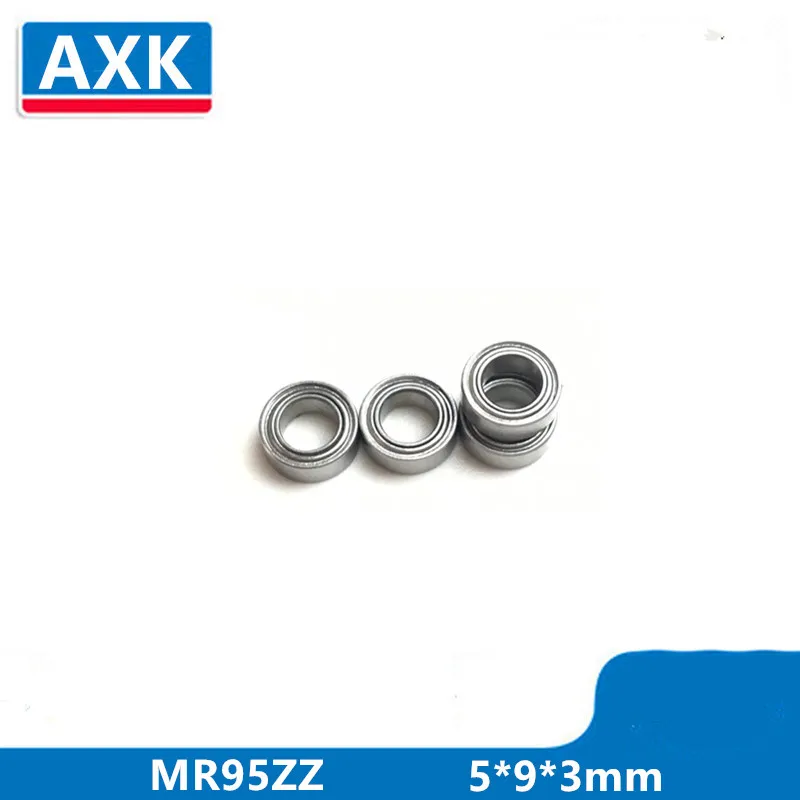 Axk Бесплатная доставка 10 шт. Mr95zz Abec-5 5x9x3 мм Глубокие шаровые подшипники Mr95/L-950 Zz |
