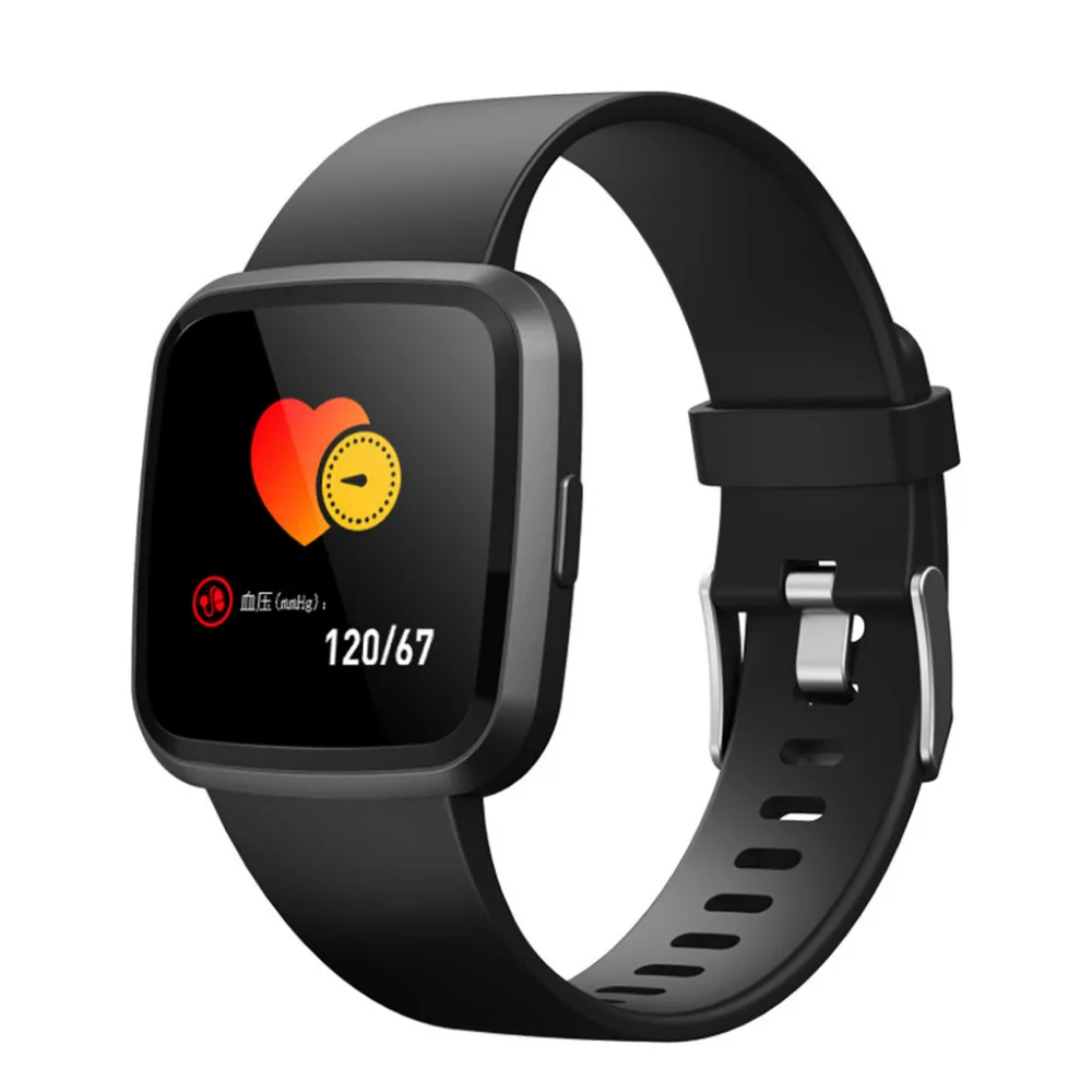 

2019 Men Smart Watch Intelligent Digital Watches V12C Smart Watch Bracelet Fitness Tracker Blood Pressure Heart Rate Pedometer