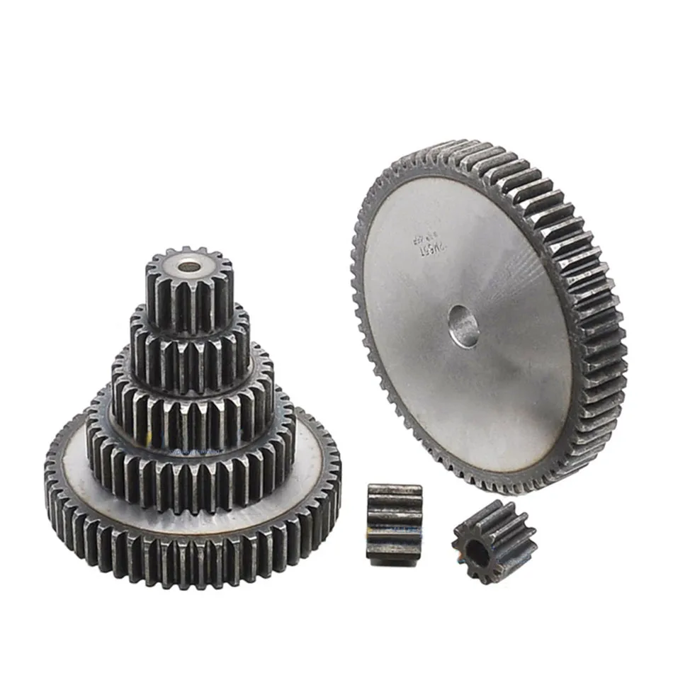 

1Pcs 45# Steel Spur Gear 2.5Module 10T-25T Shaft Reduction Gear Outer Diameter 30-67.5mm Tooth Surface Quenching