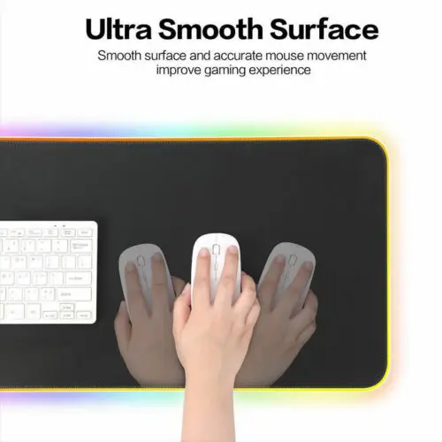 Красочный Коврик для мыши RGB игровой коврик большой ноутбука 2019|Коврики мышей| |