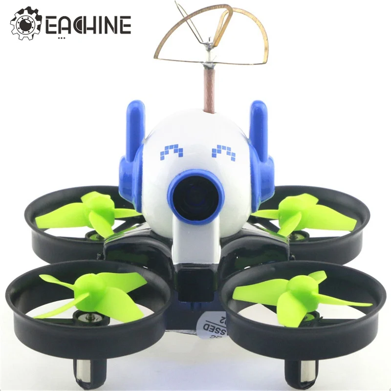 Eachine E010C микро FPV гоночный Квадрокоптер с 800TVL 40CH 25MW CMOS камера 45C батарея креплением