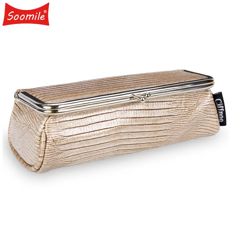 

Fashion Party Makeup Bag With Mirror Women Travel Make Up Small Cosmetic Organizer Pen Lipstick Brush Toolbox Pouch Storage Case