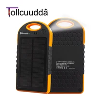 Tollcuudda Solar Phone Power Bank 12000mAH For Xiaomi Iphone 6 Mobile Battery Charger Poverbank Portable Powerbank Solar