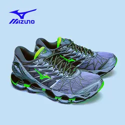 Mizuno Wave PROPHECY 7 Мужская обувь сетка вентиляция кроссовки спортивные кроссовки Тяжелая атлетика обувь серый Размер 40-45