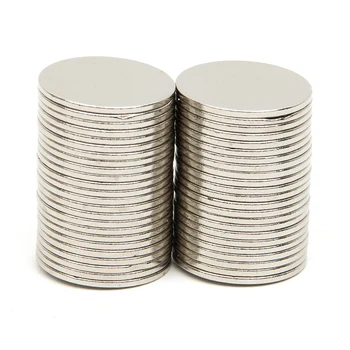 

50pcs/Set Mini Disc 14.9x0.8mm N52 Rare Earth Strong Neodymium NdFeB Magnet Bulk Super Magnets N52 Round Shape Magnets